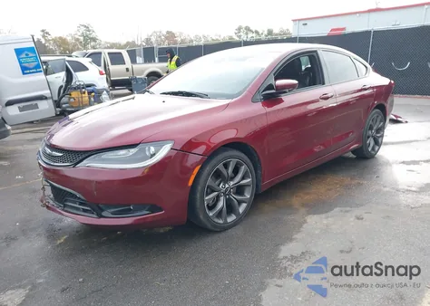 2015 Chrysler 200 S z USA, uszkodzony, nr VIN 1C3CCCBGXFN516835